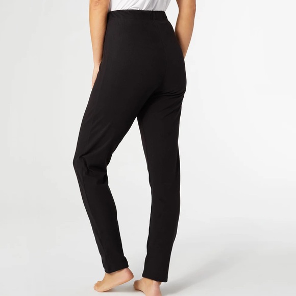 Coco + Carmen Weekend Leggings Brushed Black Plus Size 2X Minimalist Athleisure - Picture 7 of 7